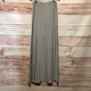 Matty M Gray Maxi Skirt Size XS